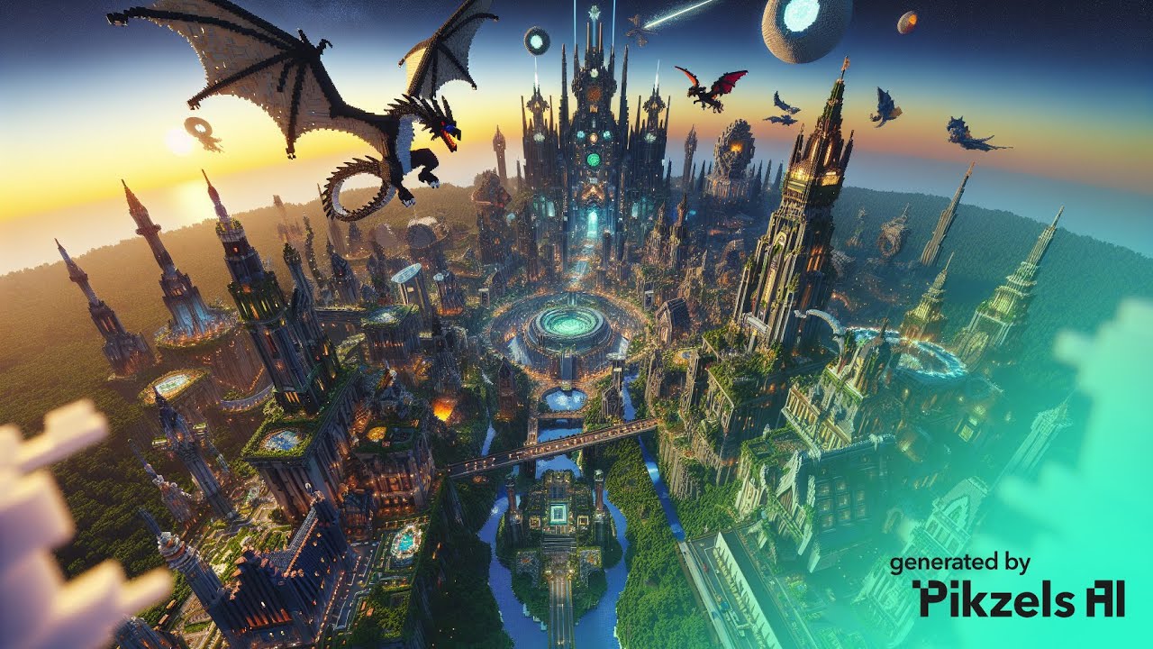 TOP 5 Minecraft Lobby / Hub + Free DOWNLOAD 5 Mapas Para Tu Servidor De ...