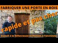  comment fabriquer facilement une porte en bois pas chere avec un style et une patine a l ancienne