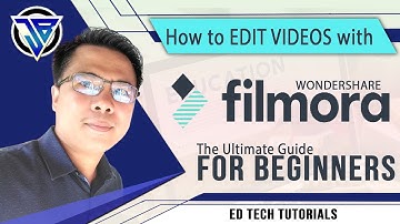 Filmora 9 2020 l Complete Tutorial l Video Editing Simplified - Tagalog