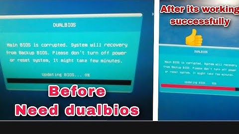 dual bios recovery gigabyte | how to repair corrupted dual bios - Gigabyte Motherboard