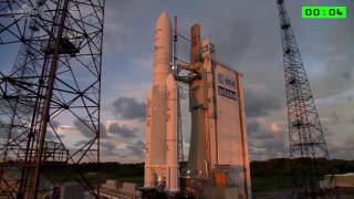 Launch Satellite Ariane V 230 from Kourou French Guyana