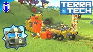 TerraTech - Capturing An Enemy Base, Seize Hostile Outpost Mission - Let's Play/Gameplay