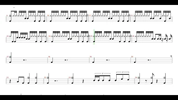 Bruno Mars,Anderson .Paak,Silk Sonic-Silk Sonic Intro | Drum Score, Drum Sheet Music