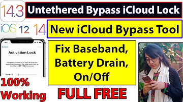 How to Fully Untethered Bypass iCloud in full Free New iCloud Bypass Tool Fix baseband battery drain