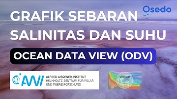 Membuat Grafik Sebaran Salinitas dan Suhu | Pengolahan Data WOCE dengan ODV (Ocean Data View)