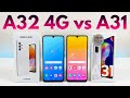 Samsung Galaxy A32 (4G) vs Samsung Galaxy A31 - What's New?