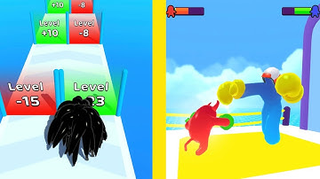 Alien Run 3D vs Join Blob Clash 3D - All Levels Gameplay Walkthrough iOS, Android || B8 Gamer