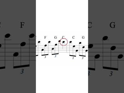 Major scale exercise