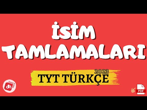 İsim Tamlaması (Ad Tamlamaları) / TYT Türkçe 2023 (Deniz Hoca)