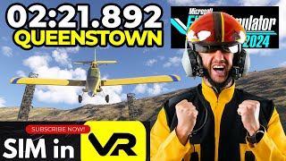 Shaved 1.5 Seconds Air Tractor Rally Run In Queenstown Msfs 2024 Weekly Race Challenge At-802
