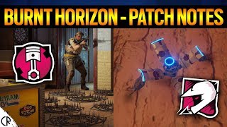 Patch Notes - Mozzie & Gridlock - Burnt Horizon - 6News - Rainbow Six Siege