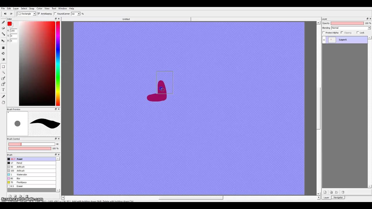 Fire Alpaca Simple Tutorial - YouTube