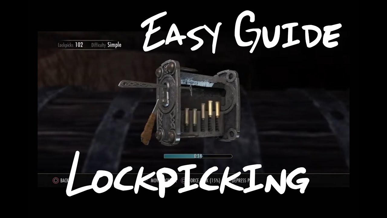 Elder scrolls online how to lockpick