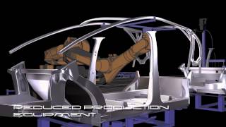 Die technische Unterwäsche des Elektroauto "EDAG Light Car" (2010)