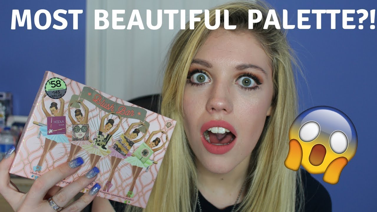 NEW BENEFIT BLUSH BAR PALETTE!! | TOO BEAUTIFUL TUESDAY