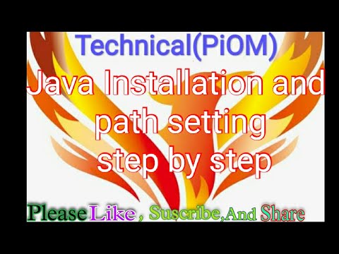 How to install JDK17/Java||How to set Java Path In one videos