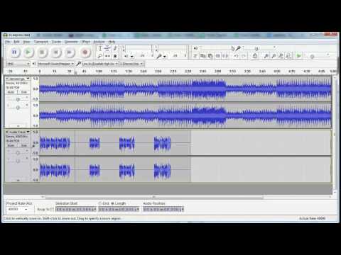 Auto Duck in Audacity