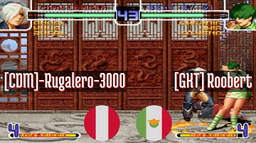 FT10 @kf2k2pls: [CDM]-Rugalero-3000 (PE) vs [GKT] Roobert (MX) [KOF 2002 Plus Fightcade] Feb 21