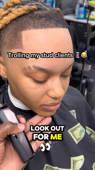 Trolling my buddy haha 😂 #HairTutorial #NewLook #HairDresser #HairCut #cuttinghair #barberstrong