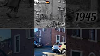 Wwll Then And Now Picture Of Uedem Germany 1945