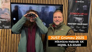JUST Grünau 2025: Das HIKMICRO Habrok 4K HQ35L 5.5-22x60 Wärmebildfernglas