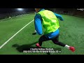 Footballer eye view 11 vs 11 game Right Full back POV