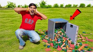 200 Diwali VIP Crackers vs. Strong Safe | Will the Safe Explode?