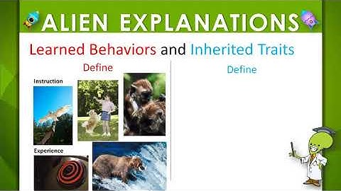 5th Grade - Science - Inherited Traits and Learned Behaviors - Question Feedback - 143744