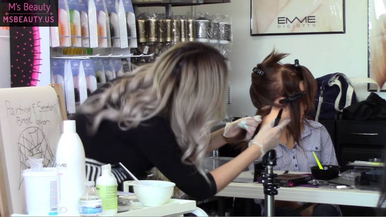 mia color x Zerran Hands On Balayage & APS Lift Precision Class August 2016