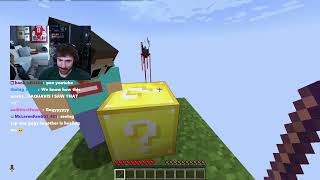 LUCKYBLOCK SKYBLOCK WITH GEORGE AND DAQUAVIS | Sapnap VOD (06/12/25)