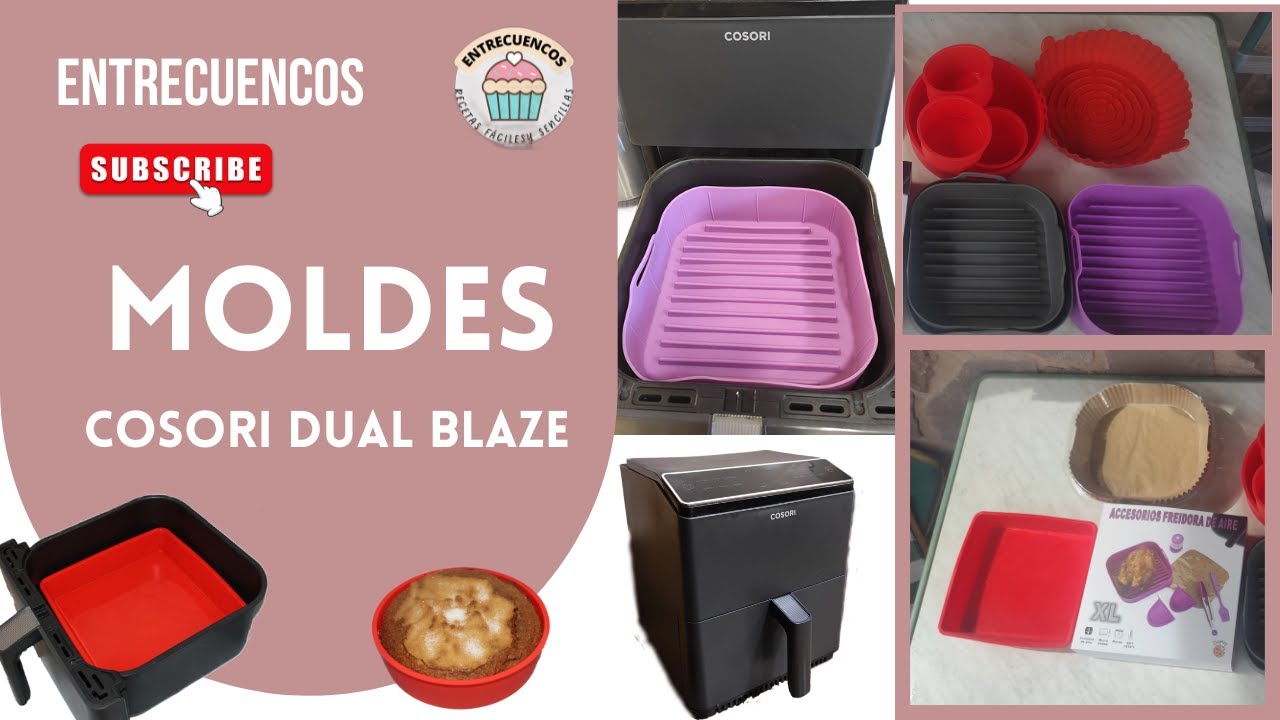 Accesorios COSORI DUAL BLAZE 6.4 L Molde Silicona freidora de Aire