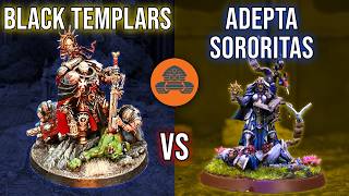 *11th EDITION!* Black Templars vs Adepta Sororitas | Warhammer 40k Battle Report
