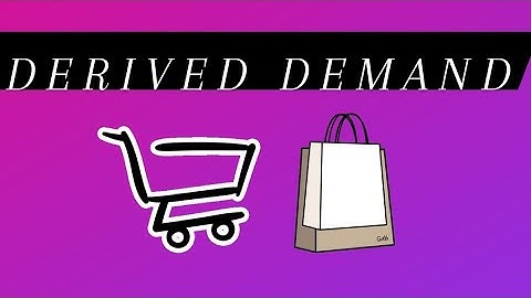 DERIVED DEMAND NOTES 📝