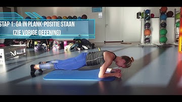 Trunk stability push up