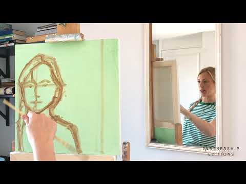 How to Paint a Portrait with Christabel Blackburn, Part 1 | Partnership Editions - video from Partnership Editions