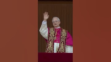 Historic Moment: America’s First Pope | Pope Leo XIV Elected 2025 #pope #peoxiv #newpope #vatican