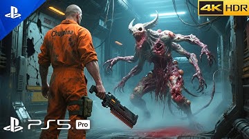 (PS5)Prisoner of War | Immersive ULTRA Realistic Graphics Gameplay [4K 60FPS HDR] Callisto Protocol