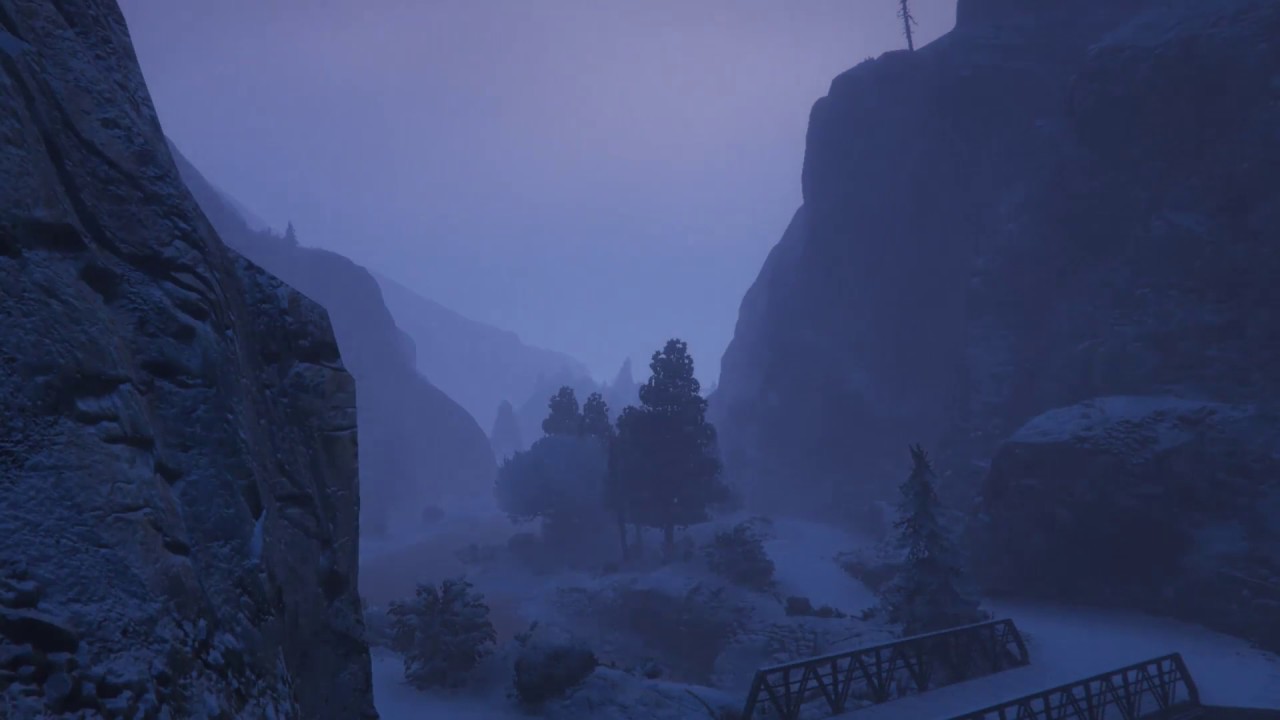 Snow is amazing... - GTA online