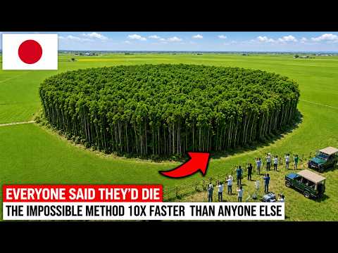 A Japanese Botanist Crammed 30,000 Trees and Everyone Said They'd Die — They Grew 10x Faster