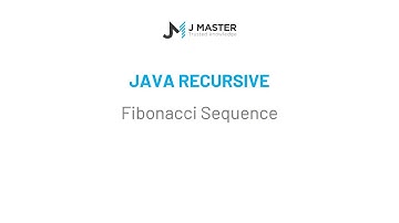 (English) Java Recursive - Fibonacci Sequence with Java - JMaster.io