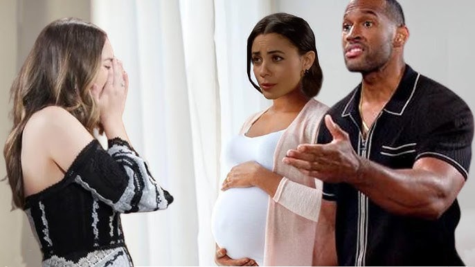 Hope Breaks Down as Daphne Announces Her Pregnancy, She also Confessed Her  Nights with Carter - YouTube
