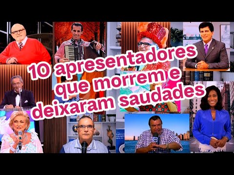 10 apresentadores que