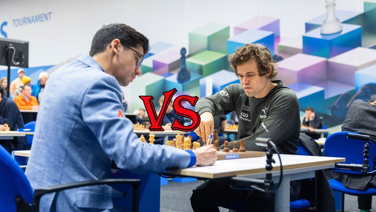 GM Anish Giri DEFEATS Magnus Carlsen. #chess #checkmate #chesstok #aje