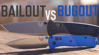 Benchmade Bugout vs Bailout