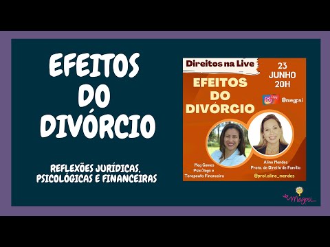 Vídeo: Quais são os efeitos psicológicos do divórcio?