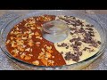Пирог "Ночь и день"🌓 Вкус остается во рту❗️ Вкусный пирог готов за полчаса✔️