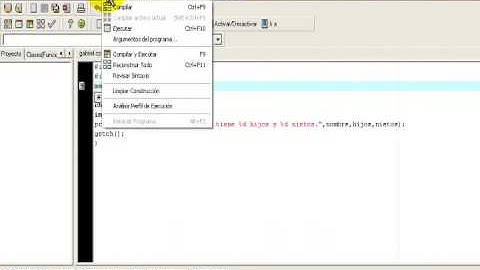 funcion main y getch c++