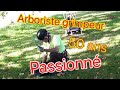 Arboriste grimpeur 50 ans passionn