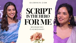 Script Is The Hero For Me - Meenakshi Chaudhary Idlebrain Maya Nelluri
