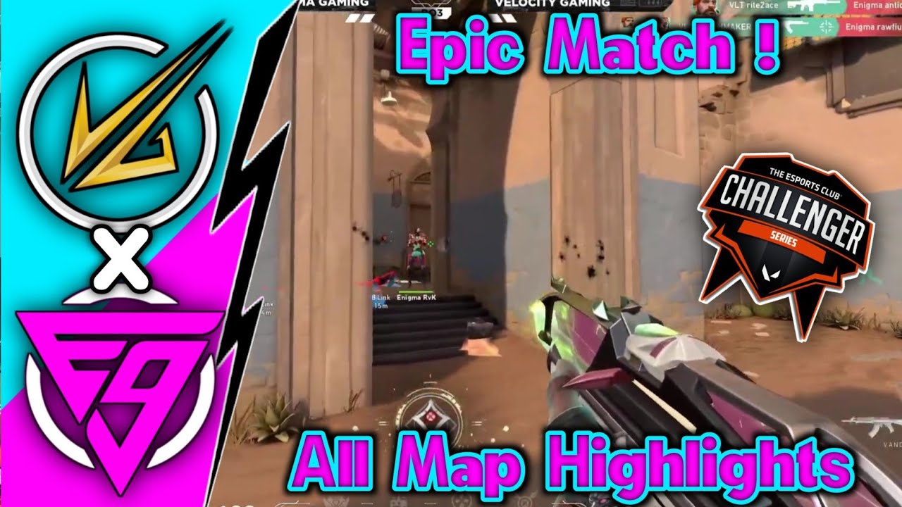 Full Match Highlights - Velocity Gaming vs Enigma Gaming | TEC Challenger Series 8 Valorant